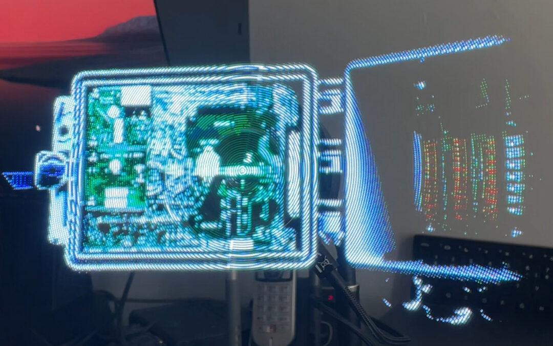 Des animations 3d en hologrammes sans lunettes pour vos salons et showrooms